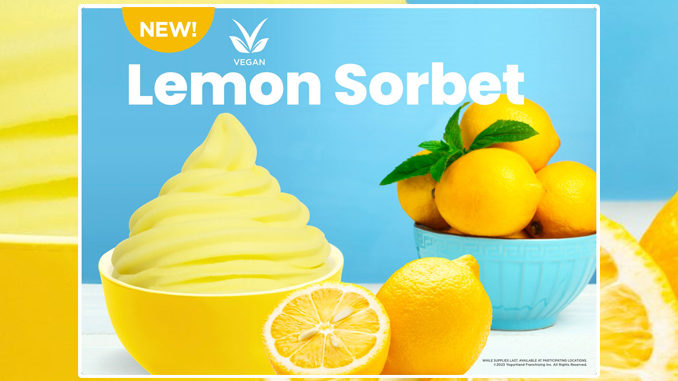 Yogurtland Adds New Lemon Sorbet Flavor Alongside Digital Exclusive Strawberry Lemonade Cup