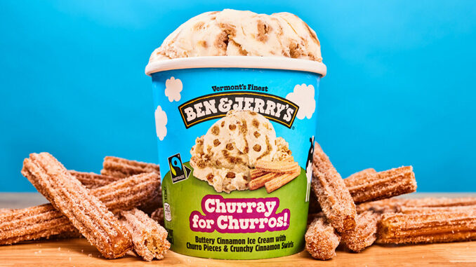 Ben & Jerry's Introduces New Churray For Churros Ice Cream