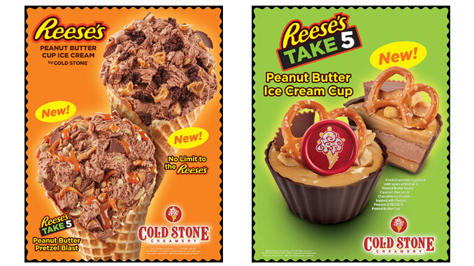 Cold Stone Creamery Launches New Reese’s Peanut Butter Cup Ice Cream Creations And More For Spring 2023