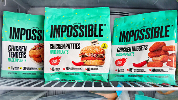 Impossible Foods Launches New Spicy Chicken Nuggets, Spicy Chicken Patties, And Chicken Tenders