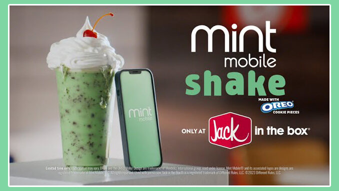 Jack In The Box Introduces ‘New’ Mint Mobile Shake