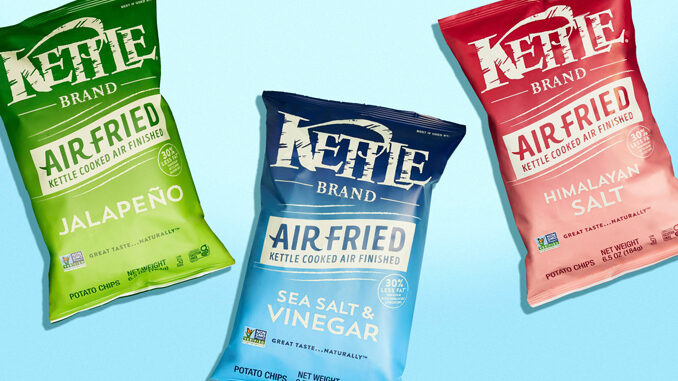 Kettle Brand Introduces New Air Fried Potato Chips