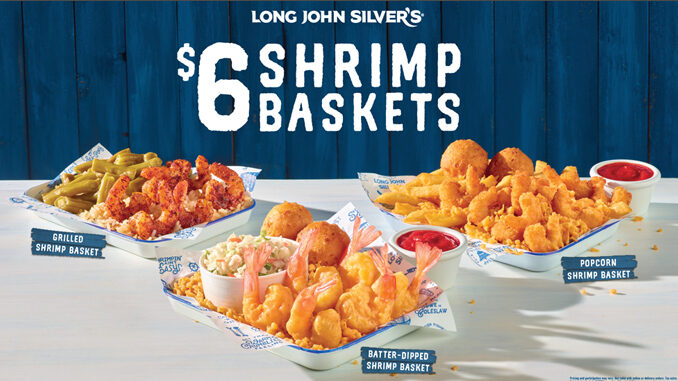 Long John Silver’s Offers $6 Shrimp Baskets And More For 2023 Lenten Season
