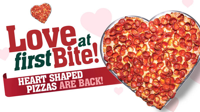 Mountain Mike’s Welcomes Back Heart-Shaped Pizza Through The End Of February 2023