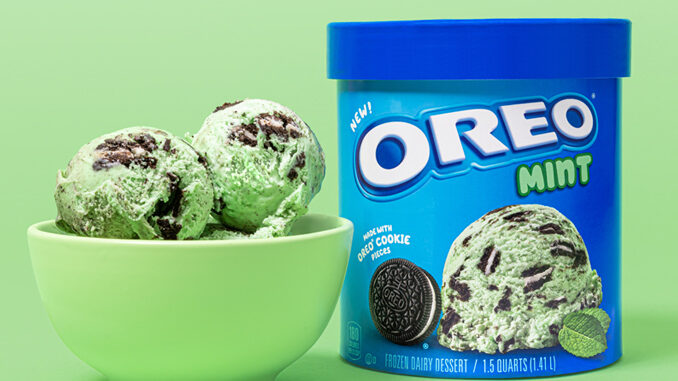 Oreo Introduces New Oreo Mint Frozen Dessert Treat