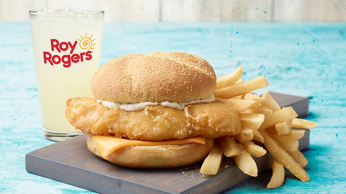 Roy Rogers Welcomes Back Beer Battered Cod And Mint Chip Shake