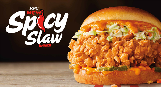 Spicy Slaw Chicken Sandwich