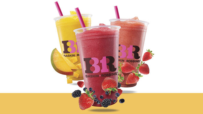 Baskin-Robbins Launches New Non-Dairy Smoothies