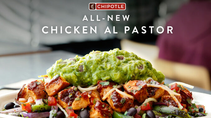 Chipotle Introduces New Chicken al Pastor