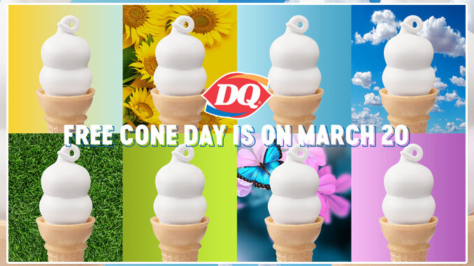 Dairy Queen Hosting Free Cone Day On March 20, 2023