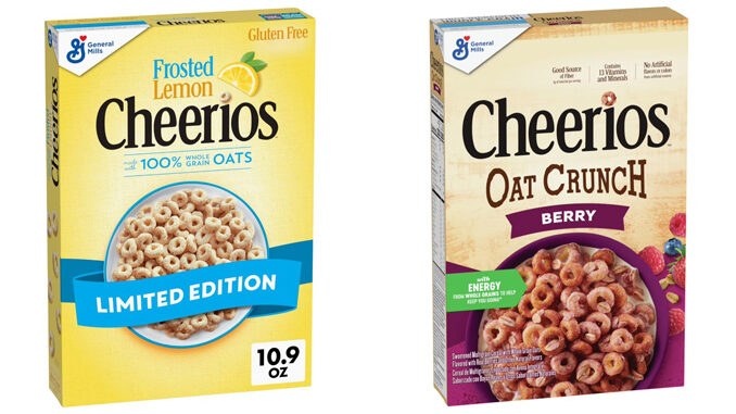 General Mills Launches New Frosted Lemon Cheerios And New Cheerios Oat Crunch Berry