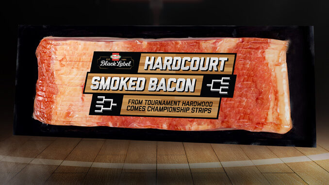 Hormel Black Label Bacon Launches New Hardcourt Bacon Smoked With Maple Wood Used To Make College Basketball’s Tournament Courts