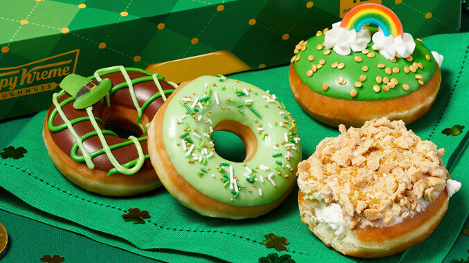 Krispy Kreme Introduces All-New St. Patrick’s Day Doughnut Collection