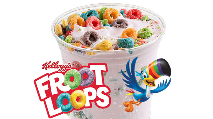 Mooyah Launches New Froot Loops Shake