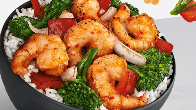 Panda Express Offers Free Sizzling Shrimp With Bowl Or Plate Purchase Through March 20, 2023