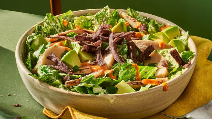 Panera Launches New Southwest Caesar Salad With Chicken Alongside Returning Strawberry Poppyseed Salad