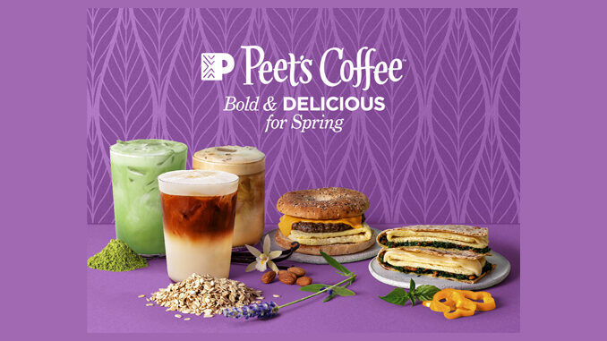 Peet’s Debuts New Lavender Vanilla Almond Latte And More For Spring 2023