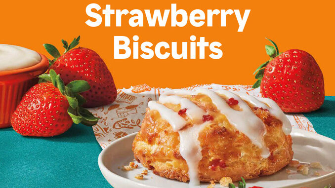 Popeyes Introduces New Strawberry Biscuits