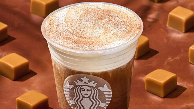 Starbucks Pours New Cinnamon Caramel Cream Nitro Cold Brew