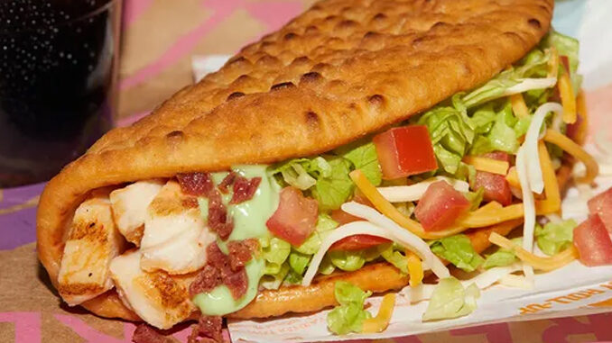 Taco Bell Welcomes Back The Bacon Club Chalupa, Double Steak Grilled Cheese Burrito And The Quesarito