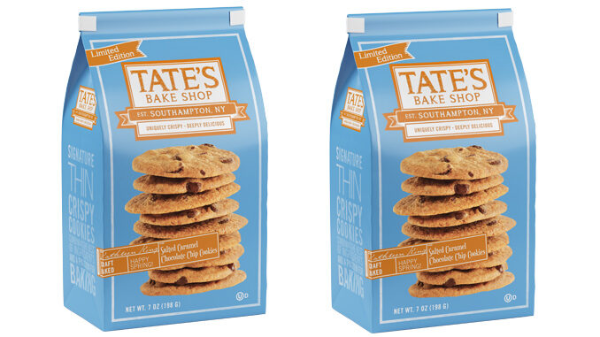 Tate’s Bake Shop Introduces New Salted Caramel Chocolate Chip Cookies
