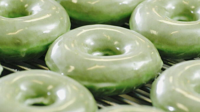 Wear Green, Get A Free O’riginal Glazed Doughnut At Krispy Kreme On March 16-17, 2023