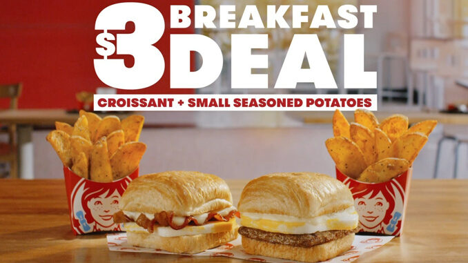 Wendy’s Welcomes Back $3 Breakfast Deal