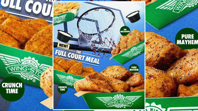 Wingstop Launches Three New Flavors And New Full Court Meal Through April 3, 2023