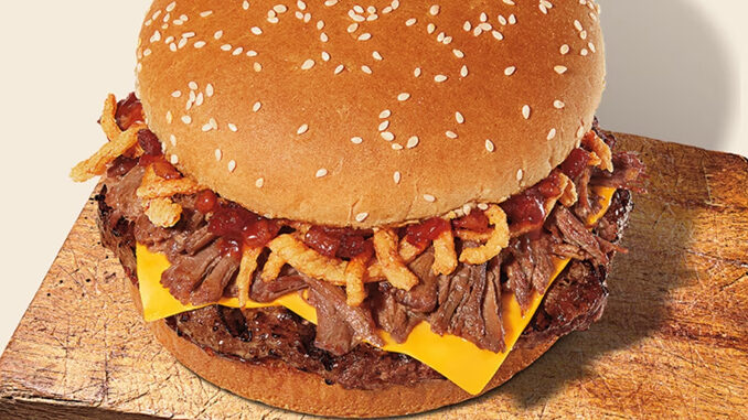 Burger King Set To Test New Bacon Jam Brisket Whopper Starting April 17, 2023
