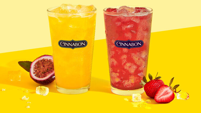 Cinnabon Introduces New Strawberry And Passion Fruit Refreshers