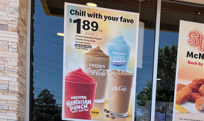 McDonald's Frozen Hawaiian Punch