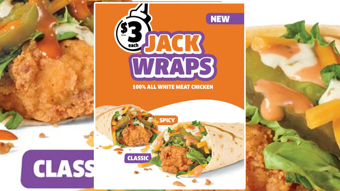Jack In The Box Tests New Crispy Chicken Jack Wraps