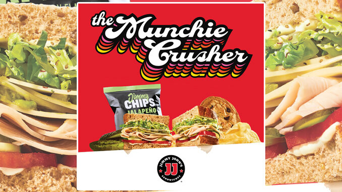Jimmy John’s Reveals New Munchie Crusher Sandwich In Celebration Of 4/20