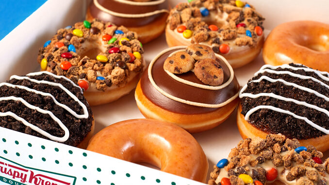 Krispy Kreme Launches New Cookie Blast Doughnut Collection