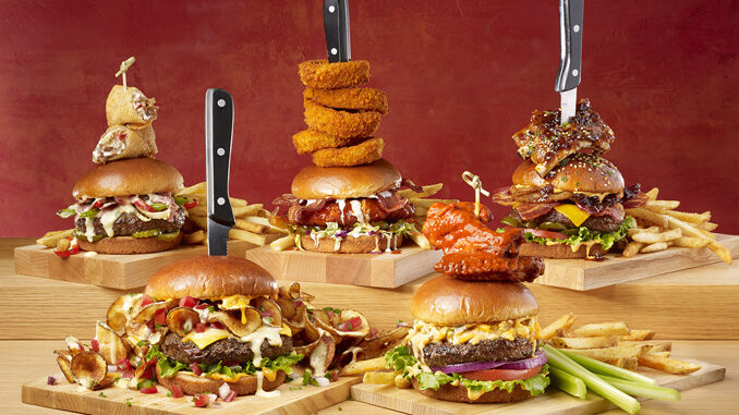 TGI Fridays Launches New AF Big Burgers Topped With Fan-Favorite Appetizers