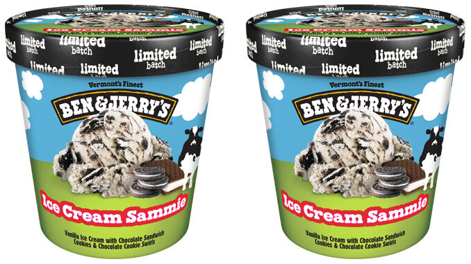 Ben & Jerry's Introduces New Ice Cream Sammie Ice Cream