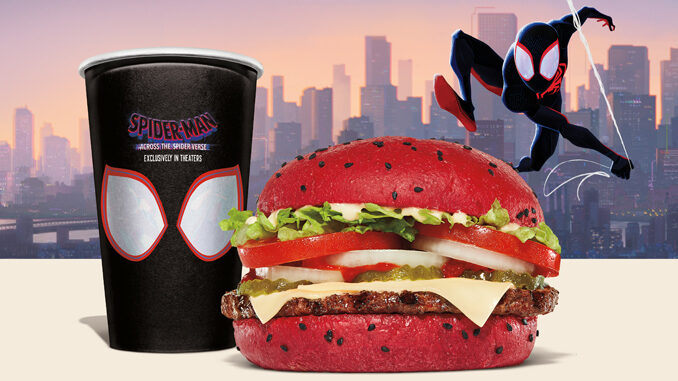 Burger King Unveils New Spider-Verse Whopper And New Spider-Verse Sundae