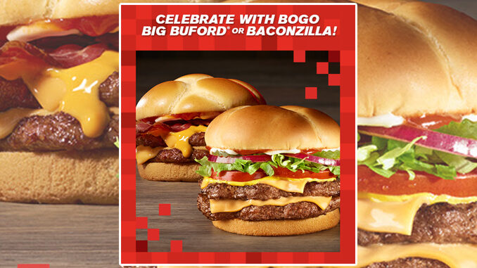 Buy One, Get One Free Big Buford Or Baconzilla On The Checkers And Rally’s App Through May 29, 2023