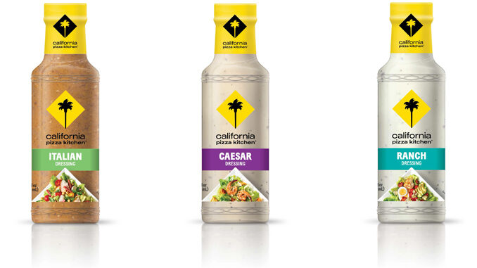 California Pizza Kitchen Launches New Line Of Salad Dressings In Grocery Stores