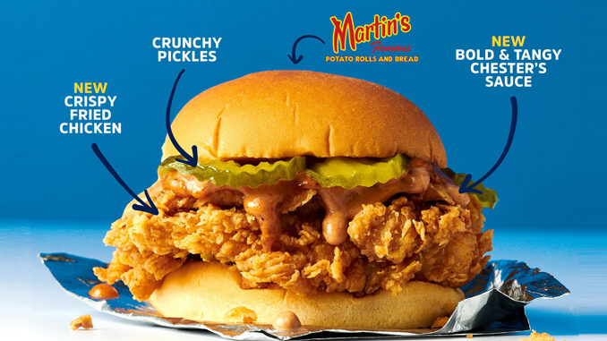 Chester's Chicken Launches New And Improved Fried Chicken Sandwich