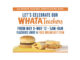 Free Weeklong Breakfast Entrees For Teachers At Whataburger From May 8-12, 2023