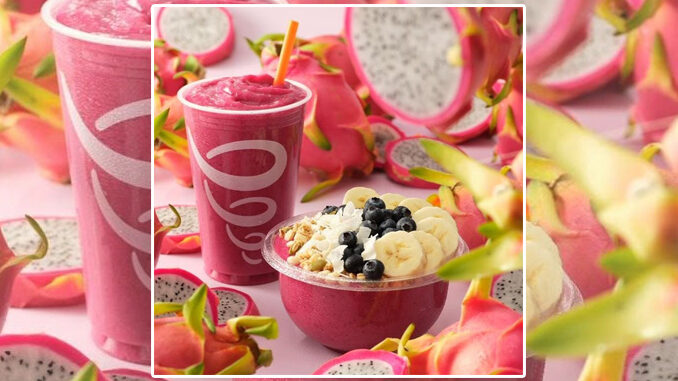 Jamba Introduces New Tropical Dragon Twist Smoothie And Bowl