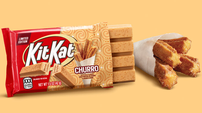 Kit Kat Launches New Limited-Edition Churro Flavor