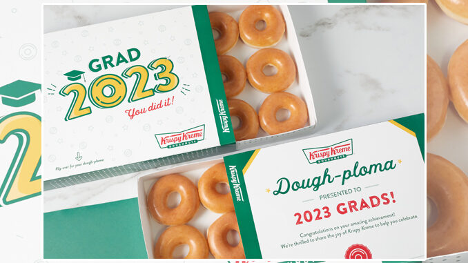 Krispy Kreme Celebrates Class Of 2023 With Free Original Glazed Dozen On May 24, 2023