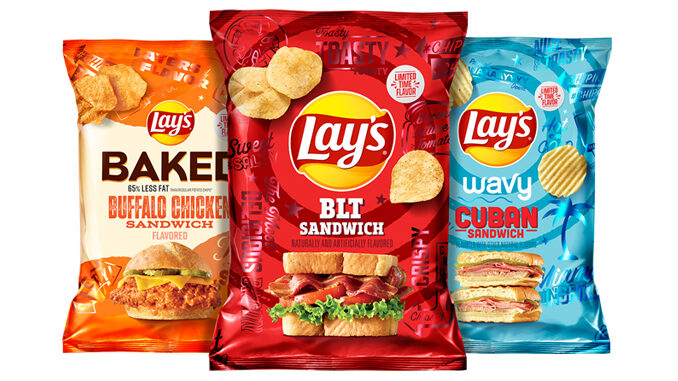 Lay’s Introduces Three New Sandwich-Inspired Potato Chip Flavors