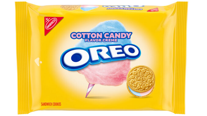 Oreo Welcomes Back Cotton Candy Oreo Sandwich Cookies