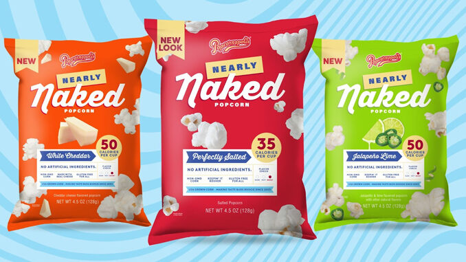 Popcornopolis Expands Nearly Naked Line With New White Cheddar And Jalepeño Lime Flavors