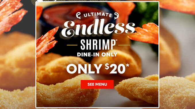 Red Lobster Offers Ultimate Endless Shrimp For $20 From May 8 -28, 2023