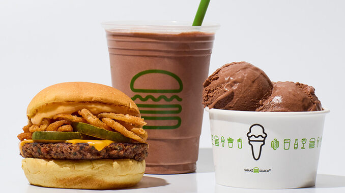 Shake Shack Launches New Veggie Shack Alongside New Non-Dairy Chocolate Shake And New Non-Dairy Frozen Custard