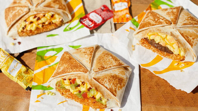 Taco Bell Offers Rewards Members Free Breakfast Crunchwraps Every Tuesday In June 2023